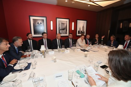 Georg Georgiev Hosts Working Lunch of SEECP Foreign Ministers 